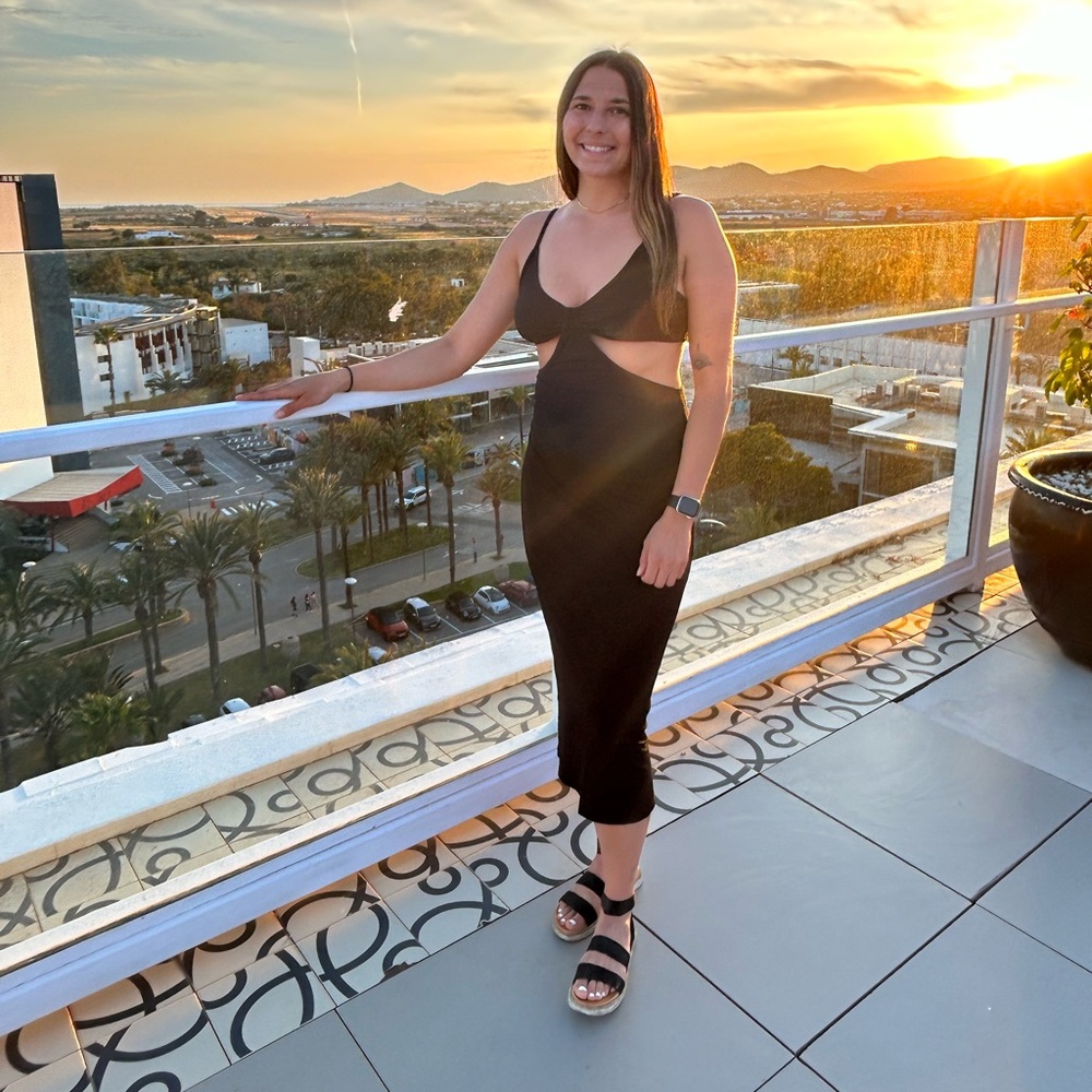Black Cutout Dress
